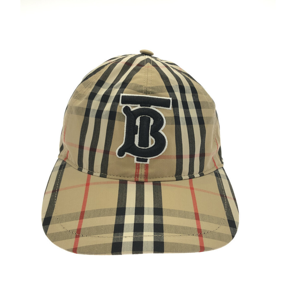 Burberry Button Check Pattern Cap - Picture 8 of 8